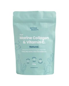 Nothing Naughty Pure Marine Collagen And Vitamin C 300g