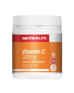 Nutra-Life Vitamin C 500mg 200 Tablets