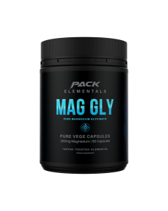 Pack Nutrition Elementals Magnesium Glycinate 90 caps