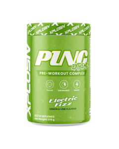 Xplosiv Ping Xtreme Pre-Workout - 30/60 Serves Electric Fizz Lemon Lime - Dated 06/25