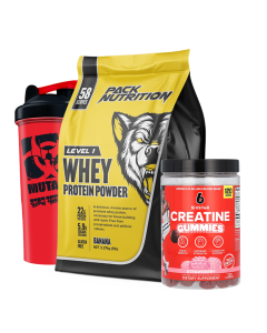 Pack Nutrition Level 1 Whey 5lb Combo