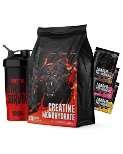 Pack Nutrition Creatine Monohydrate + Shaker & Samples