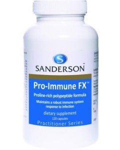 Sanderson Pro-Immune FX 120 Capsules - 12/23 Dated