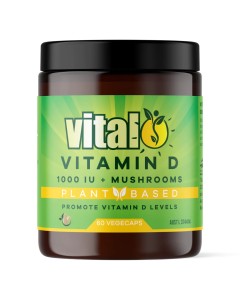 Vital Plant Based Vitamin D 60 Capsules