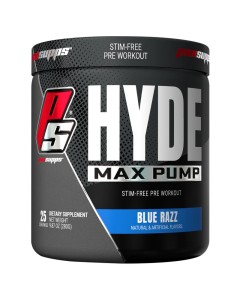 Prosupps Hyde Pump Max 25 Serves - Blue Raspberry 07/24 Dated