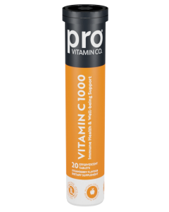 Pro Vitamin Co Vitamin C 1000 20 Effervescent Tablets