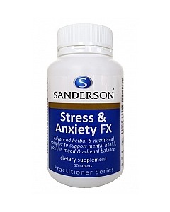 Sanderson Stress And Anxiety FX 60 Tablets