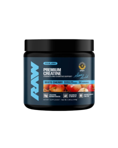 Raw Nutrition Creatine Monohydrate Sam Sulek Edition 30 Serve - White Cherry