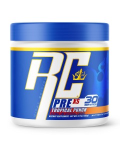 Ronnie Coleman Pre-XS 30 Serves - Tropical Punch 01/24 Dated