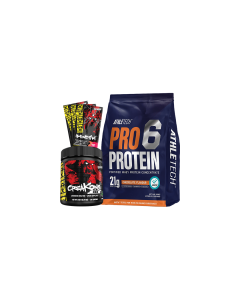 Athletech Whey 2lb + Creatine + Samples