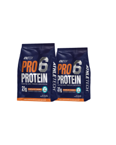 Athletech Pro 6 Whey 2lb Twin Pack