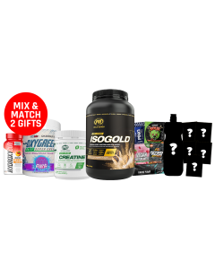 EOFY Clearout — IsoGold 2lb + 300g Creatine + Pick 2 FREE Full-Size Products