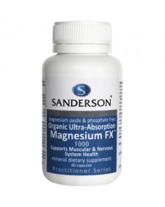 Sanderson Magnesium FX 1000 120 Tablets