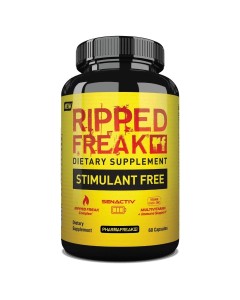 Pharmafreak Ripped Freak Stim Free 60 Capsules - 07/24 Dated