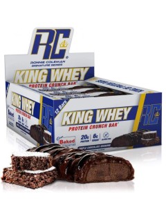 Ronnie Coleman King Whey Protein Crunch Bar Box of 12