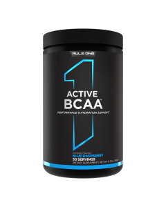 Rule 1 Active BCAA 30 Serve Blue Raspberry - Dated 09/26