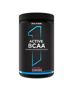 Rule 1 Active BCAA 30 Serve Fruit Punch - Dated 10/26