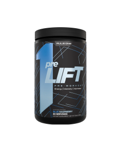 Rule 1 Pre Lift 30 Serves Blue Raspberry - Dated 03/26
