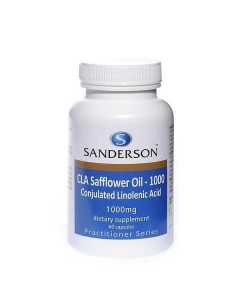 Sanderson CLA Safflower 1000mg 60 Capsules - 06/24 Dated
