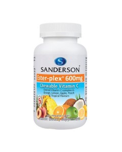 Sanderson Ester-Plex 600mg Chewable Vitamin C - Multi Flavours 220s - 06/24 Dated