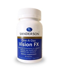 Sanderson Vision FX One-A-Day Capsules 60 Capsules - 03/25 Dated