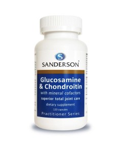 Sanderson Glucosamine And Chondroitin 120 Caps - Dated 12/25