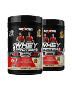 Six Star Elite Series 100% Whey Protein Plus 4lb 10/24 Dated