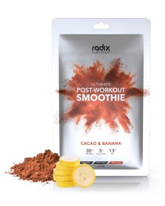 Radix Nutrition Ultimate Post Workout Smoothie - Cacao And Banana 07/23 Dated (CLEARANCE)