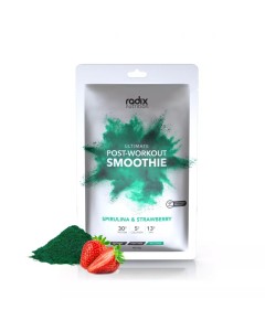 Radix Nutrition Ultimate Post Workout Smoothie - Spirulina And Strawberry 07/23 Dated (CLEARANCE)