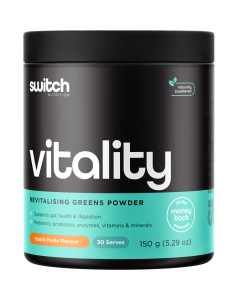 Switch Nutrition Vitality Switch 30 Serves Exotic Fruit - Dated 11/25