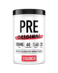 Staunch Nutrition Pre-Original - Peach Mango 07/24 Dated