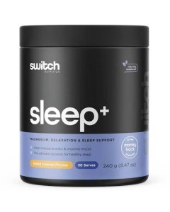 Switch Nutrition Sleep+ 30 Serves Salted Caramel - Dated 10/26