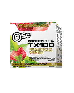 BSC Green Tea TX100 Probiotic Fat Burner - 60 Serves