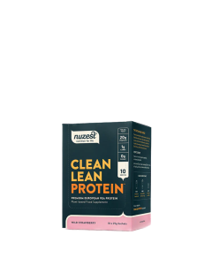 Nuzest Clean Lean Protein Sachets 25g 10 Pack - Wild Strawberry 02/24 Dated