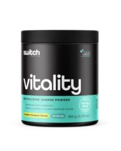 Switch Nutrition Vitality Switch - 30 Serves Sunshine Pineapple - Dated 04/26