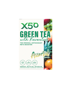 X50 Green Tea + Resveratrol Assorted - 30 Serves