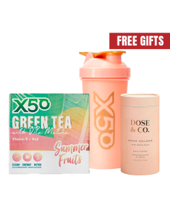 X50 Green Tea Vita Matcha Summer Fruits Mix