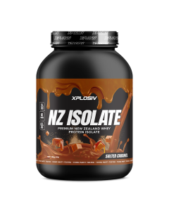 Xplosiv Premium NZ Whey Protein Isolate 4lb - Salted Caramel 02/24 Dated