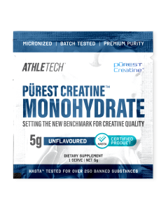 Athletech Purest Creatine Monohydrate 5g Sample Sachet