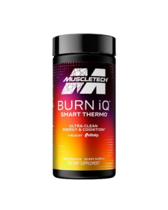 Muscletech Burn iQ Smart Thermo - 100 Caps - Dated 02/26