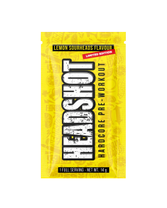 OCD Nutrition Headshot Hardcore Pre-Workout Sample - Lemon Sourheads