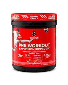 Six Star Pre-Workout Explosion Ripped 2.0 Watermelon - Dated 02/25