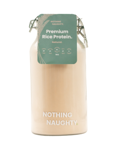 Nothing Naughty Premium Rice Protein 1kg - Unflavoured
