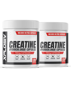 Xplosiv Creatine HCL 120 Vege Capsules Twin