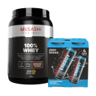 Musashi Protein + Energy Drinks