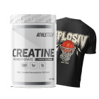 Athletech Creatine Monohydrate 1kg + Xplosiv Shirt