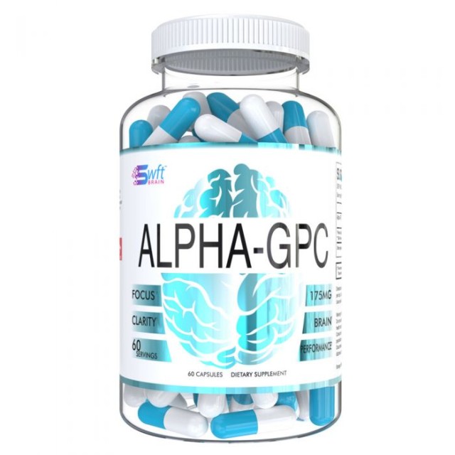 Buy Alpha-GPC Alpha GlyceroPhosphoCholine, 300mg 60 vegetable
