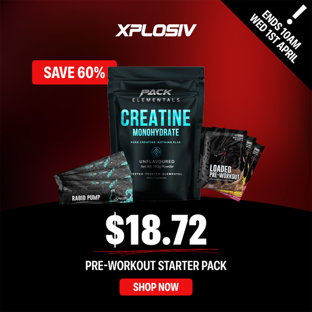 Pre-Workout Starter Pack — $18.72, Save 60%