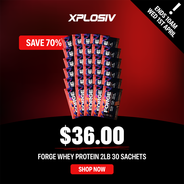 Forge Whey Protein 2lb — $36, Save 70%