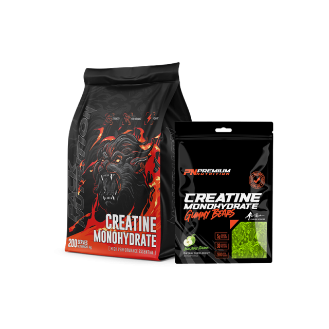 Pack Nutrition Creatine Monohydrate 1kg + FREE Premium Creatine Gummies